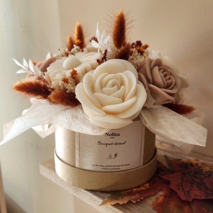 Bouquet en cire - Terracotta